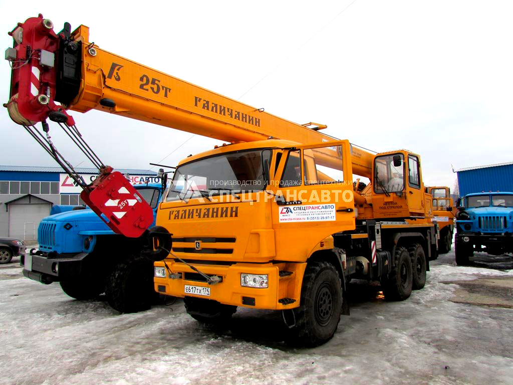 Автокран КС-55713-5 Галичанин 25 тонн, фото