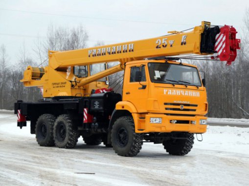 Автокран  КС 55713-5В Галичанин КАМАЗ 43118-50